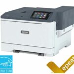 Vue de gauche de l'imprimante couleur Xerox® C410